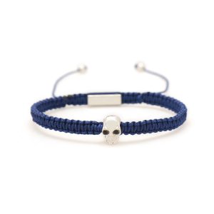 Luxury Skull Bracelet - Blue